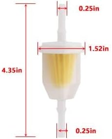 72368-G01 72368G01 Air Filter 26591-G01 26591G01 Oil Filter Compatible with 1992-2006 E-Z-GO 4-Cycle 295cc 350cc Gas and Medalist 2, 4, 5-Passenger Vehicles and TXT Golf Cars 72144G01