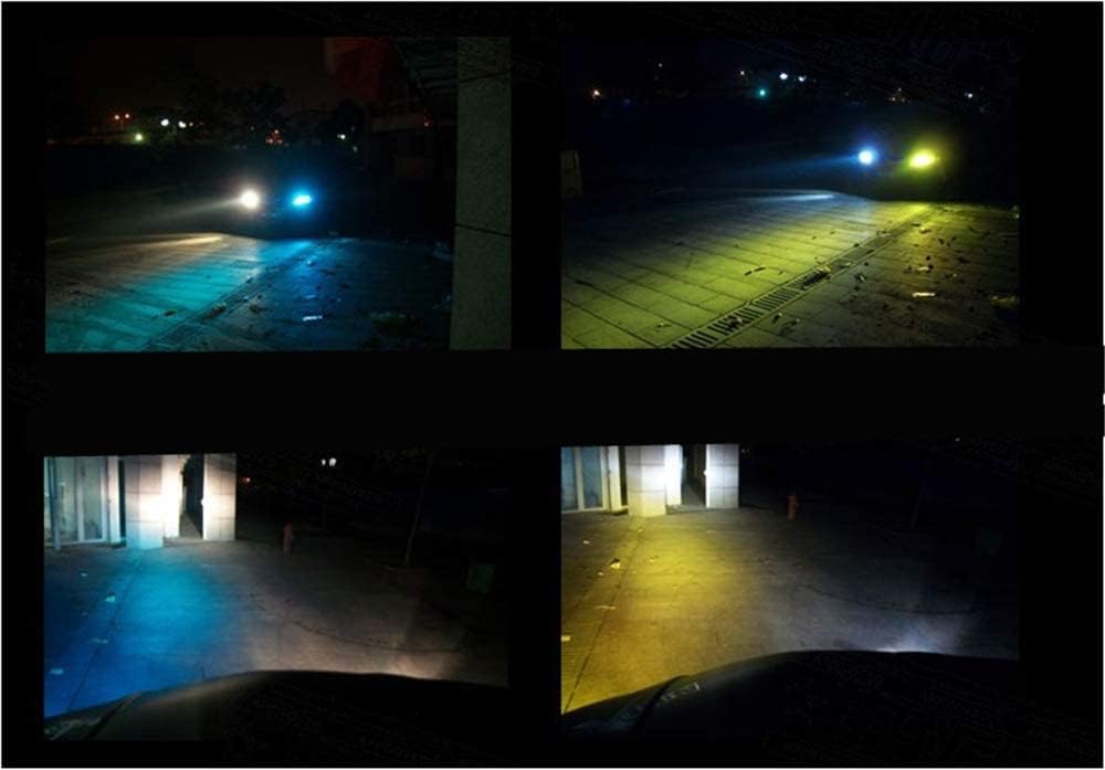 12 by 48 Inches Self Adhesive Headlight, Tail Lights, Fog Lights Tint Vinyl Film with Knife and Hand Tool (Light Blue)