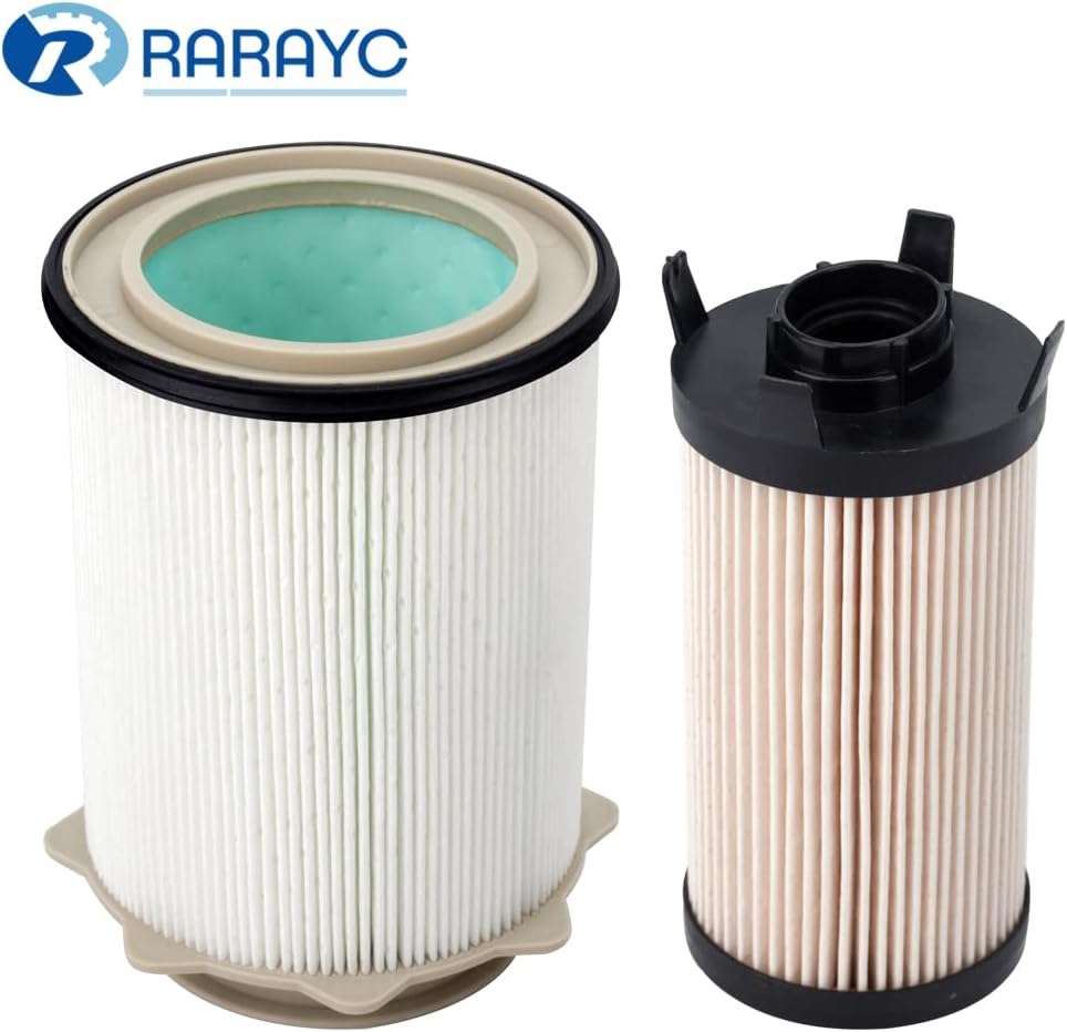 (Upgrade) 6.7L Cummins Fuel Filter Water Separator set for 2019 2020 2021 2022 2023 2024 Ram Turbo Diesel Engines 68157291AA and 68436631AA