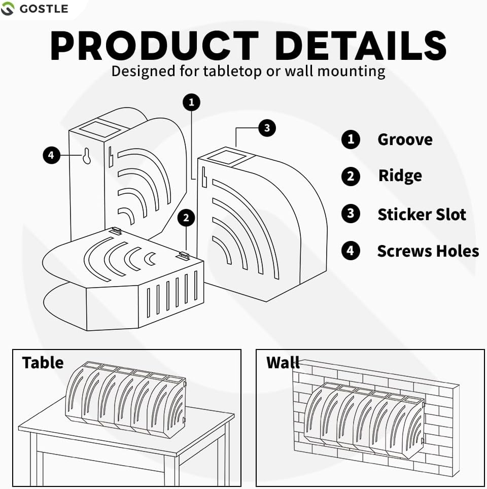 5 Inch Professional Sanding Discs Storage Bins - 6 Bins Set for Efficient Organization, Offset Snap-On Connection, Grit Classification, Space-Saving Design and Versatile Application, Yellow