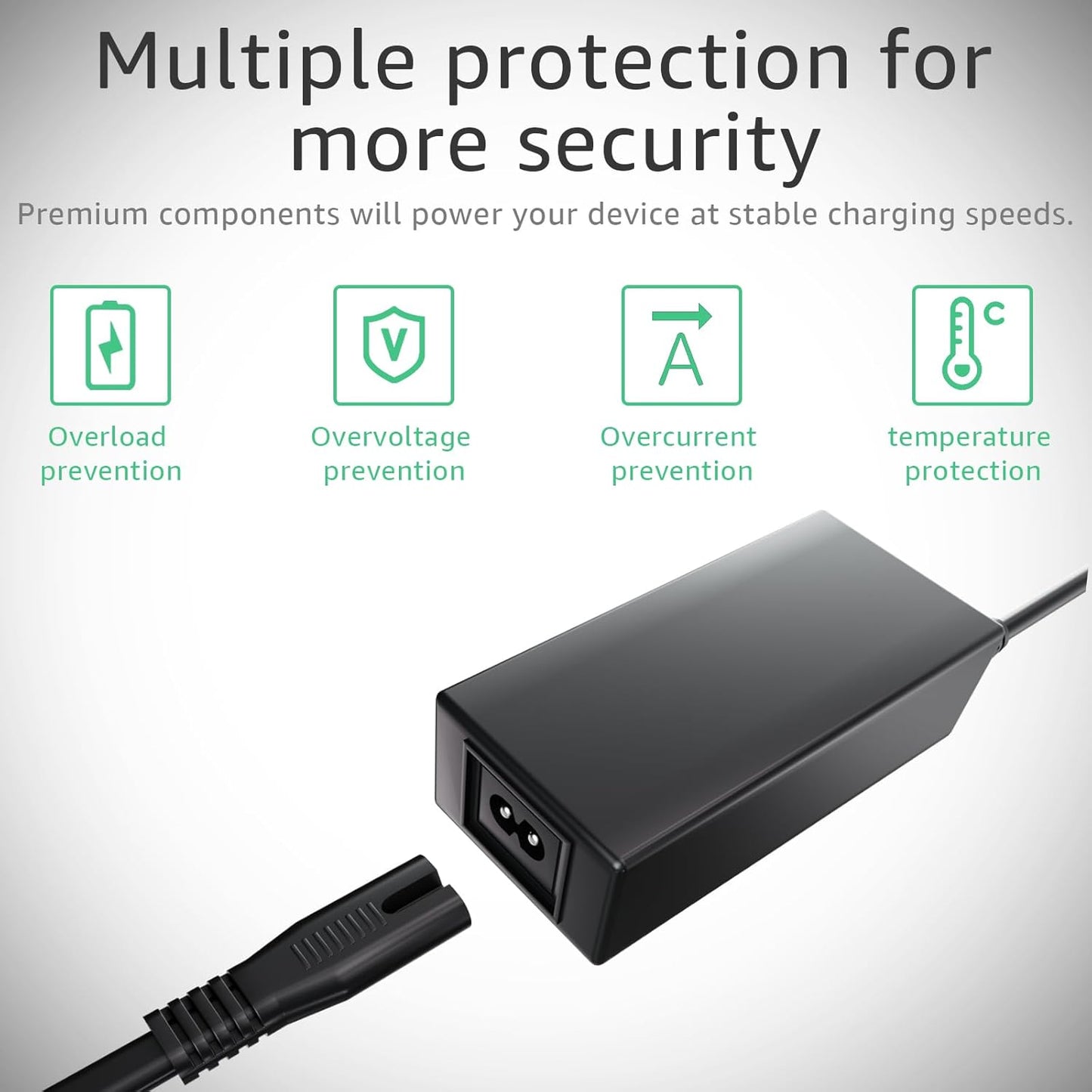 14V4A 56W Power Adapter Compatible with NOCO GB70 GB150 GB250+ GB251+ GB500 GB500+ Genius Boost Ultra Safe Lithium Jump Starter Battery XGC4 XGC Output Power Supply 56-Watt NOCO Boost Charger