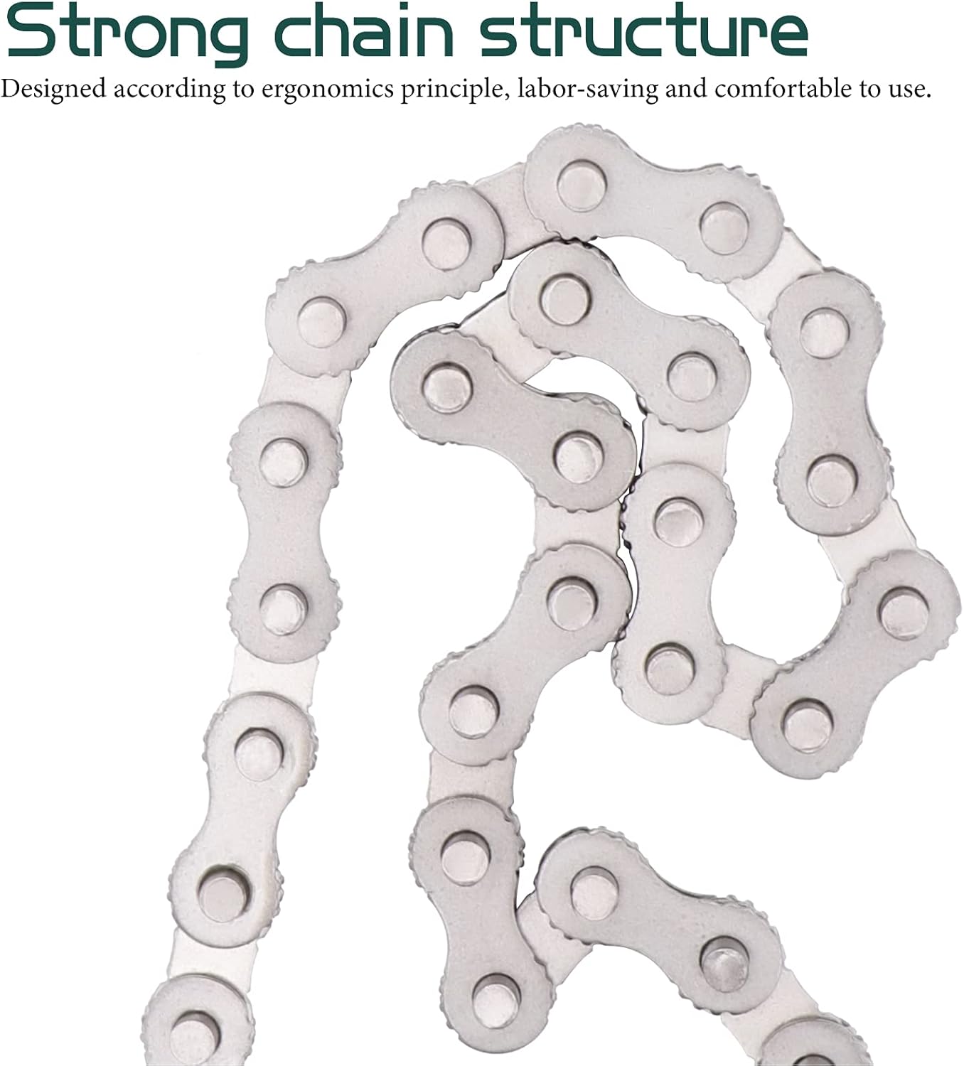 12 Inch Heavy Duty Reversible Chain Spanner Fits 1.5" to 6" Diameter Oil Filter Wrench, Adjustable Oil Fuel Filter Chain Tool