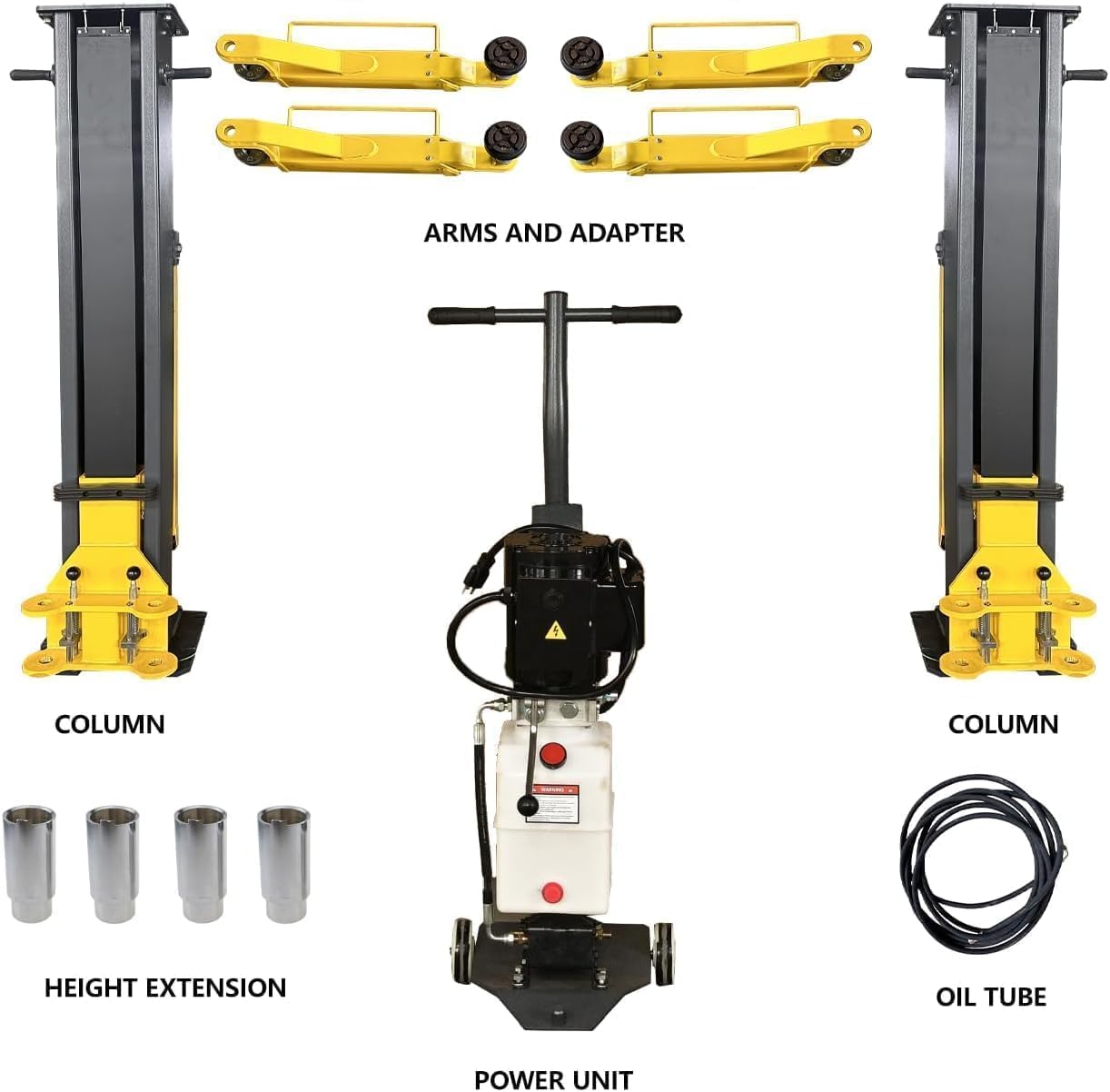 2 Post Lift 7000lbs Car Lift Two Post Car Lift Automotive Lift