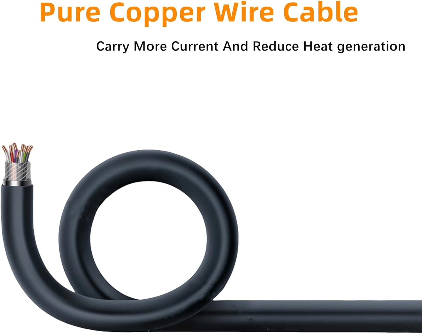 2500W Inverter Pure sine Wave RV Inverter Power Inverter 12V to 110 for Car Truck semi Truck Vehicles