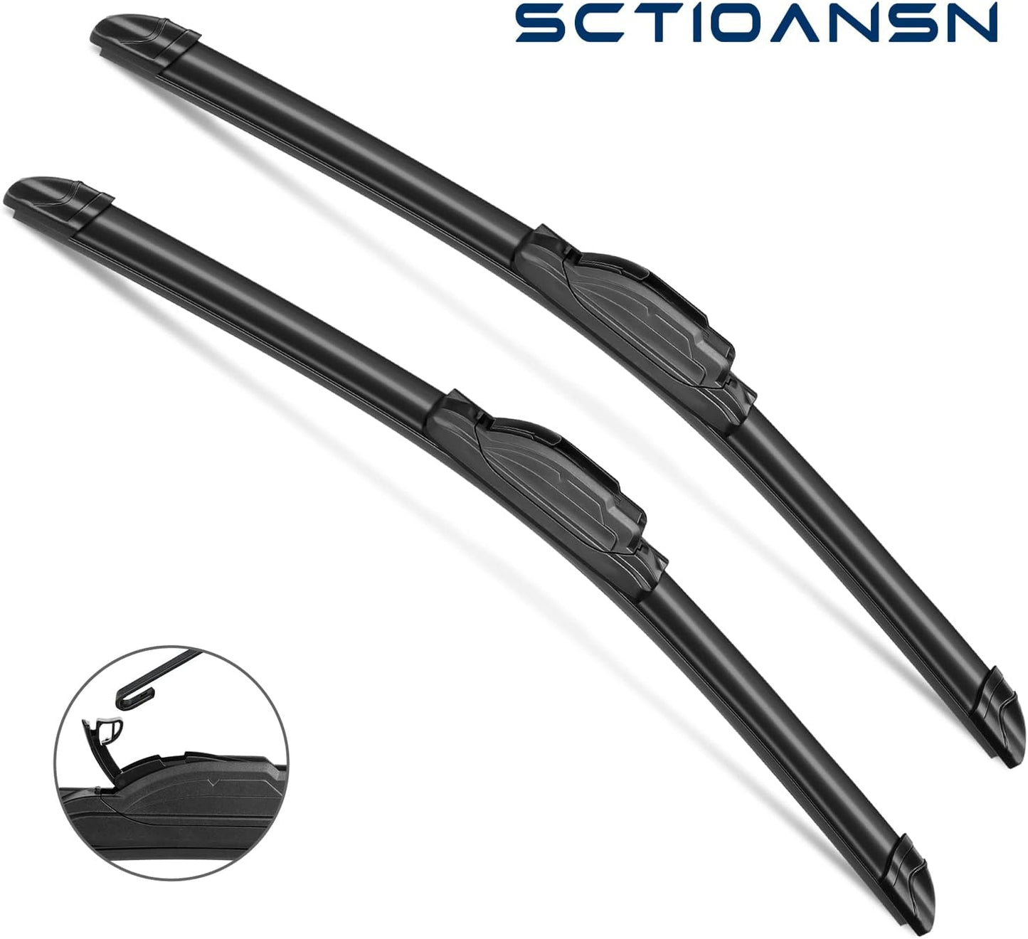 3Pcs Jeep Patriot Windshield Wipers for 2007-2017 Jeep Patriot,Original Equipment Automotive Replacement Windshield Wiper Blades for My Car- 21"/21"/10" (Pack of 3) J- HOOK