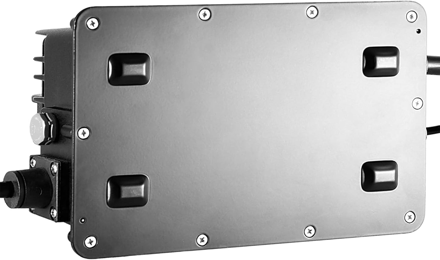 800W Lead Acid Battery Charger 48 Volt 15 AMP 3-Pin Round Plug Club Car Golf Carts