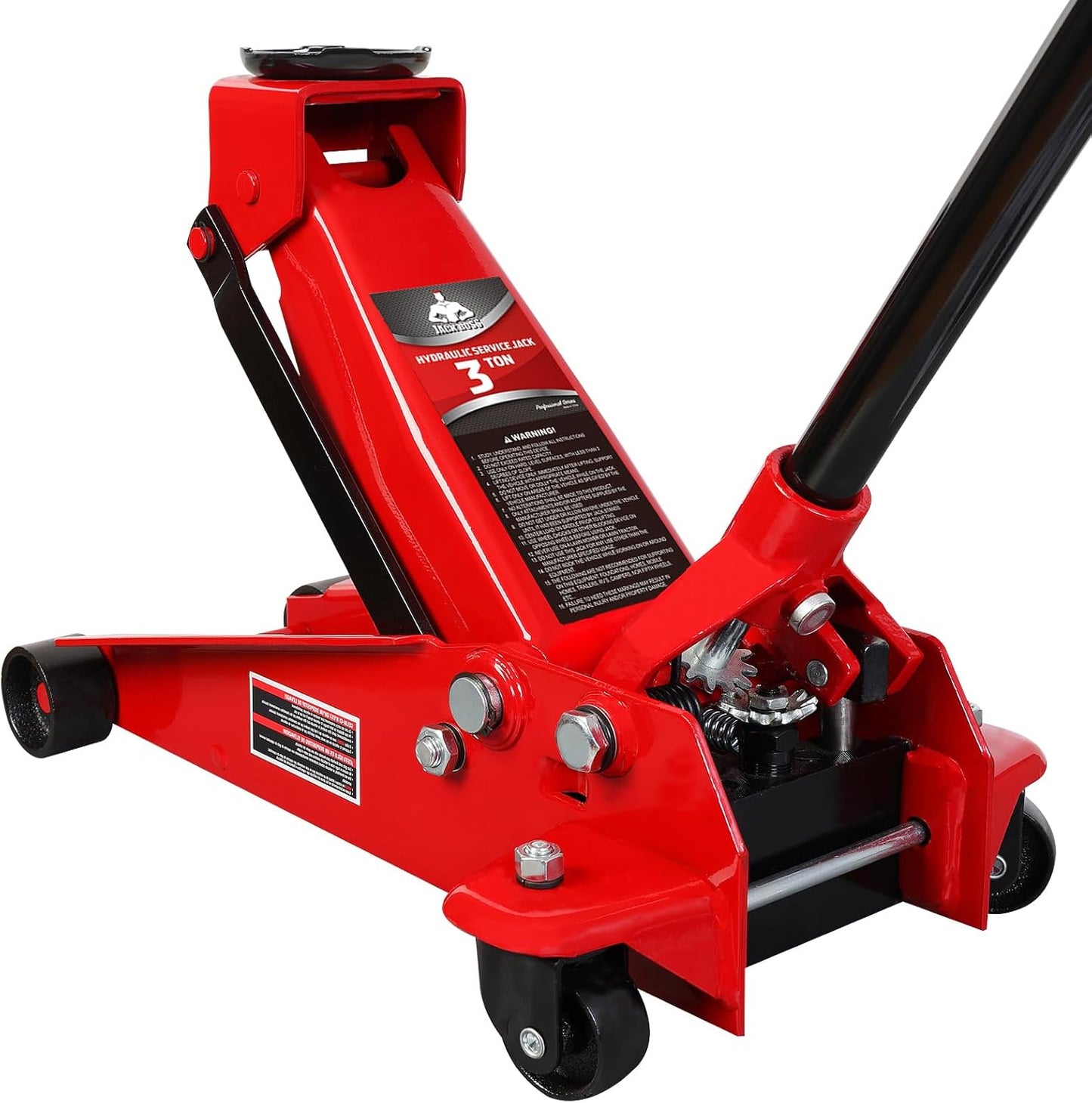 3 Ton Floor Jack Steel Heavy Duty Car Jack Fast Lift Service Hydraulic Jack