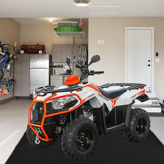 29 * 36IN Oil Spill Mat, Garage Floor Mat, Premium Absorbent Oil Pad, Waterproof, Protect Garage Surface from Spill & Stain, Reusable, Washable, Durable, Black