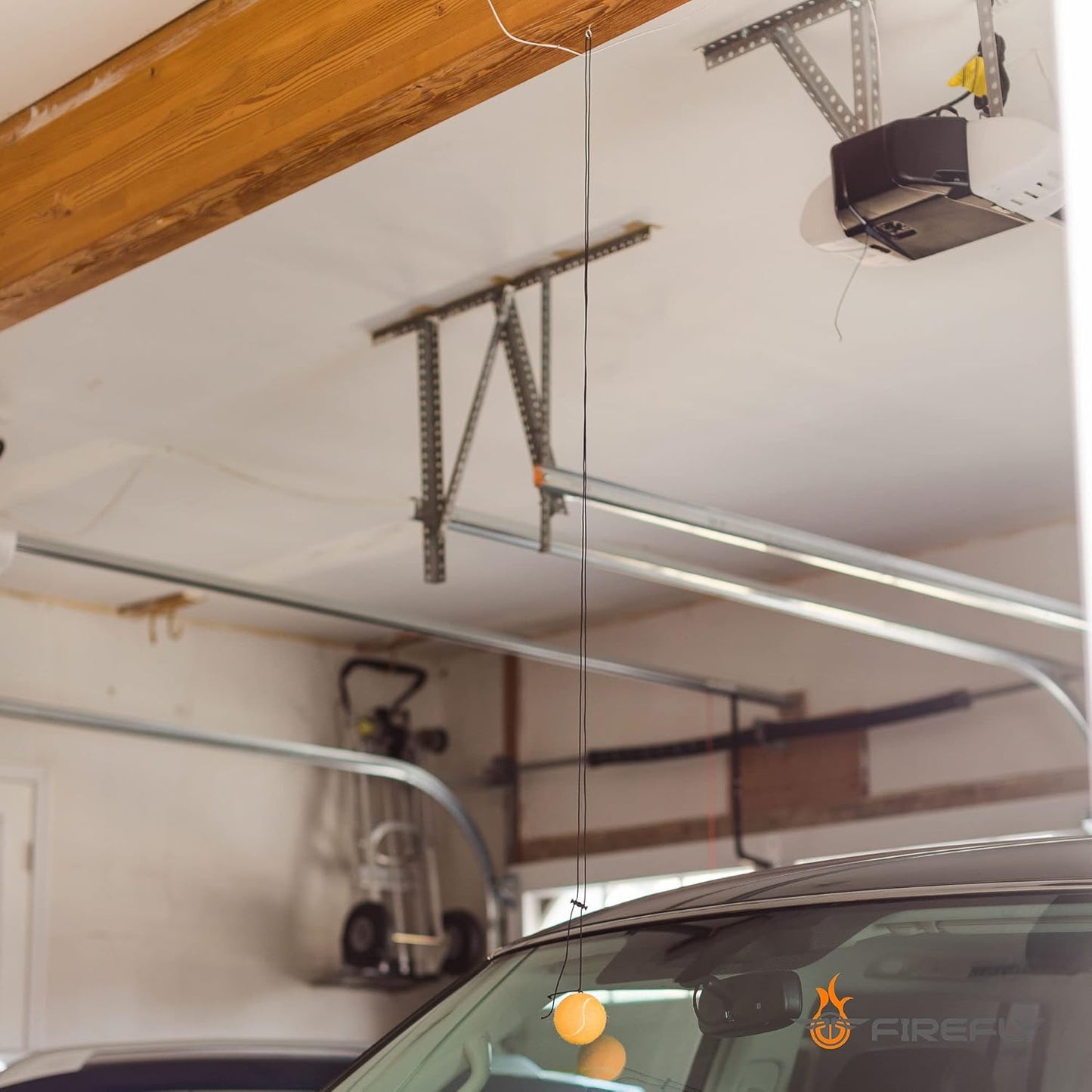 2-Pack Garage Parking Aid Tennis Ball on a String for Garage Parking Precision Parking Guide Garage Car Stop Indicator