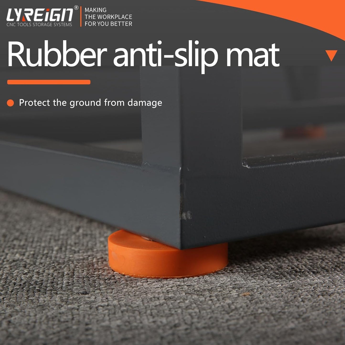 5-Layer Double-Sided Parallel CNC Storage, Large Capacity Tool Keeper & Compartment for Workers