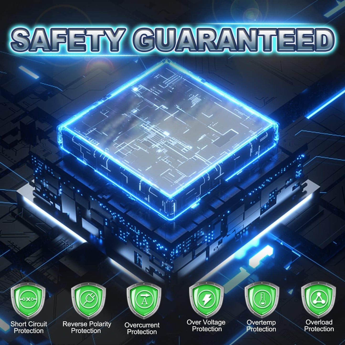 1000W/2000W(Peak) DC 12V to 110V/120V AC Power Inverter Converter with 3.1A USB Car Adapter and Cigarette Lighter for Car Home Laptop Truck