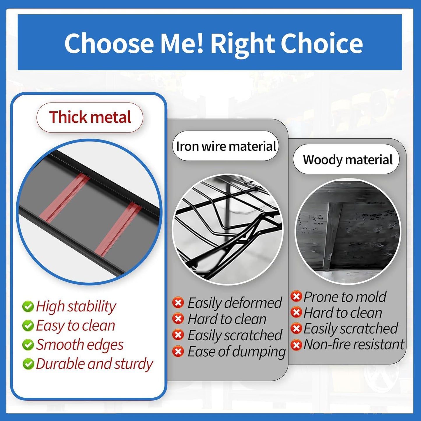 72" H Garage Shelving Adjustable Storage Shelves Metal Shelving Units 5-Tier Storage Shelves Heavy Duty for Basement, Commercial, Warehouse, Industrial, Black