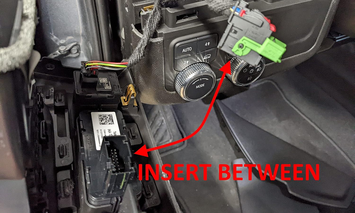 4D Tech Auto Start Stop Eliminator - Easy-Install Autostop Eliminator Made for 2021-2025 GMC Yukon, Chevy Tahoe and Chevy Suburban - Compatible GMC Yukon, Chevy Tahoe and Chevy Suburban Accessories