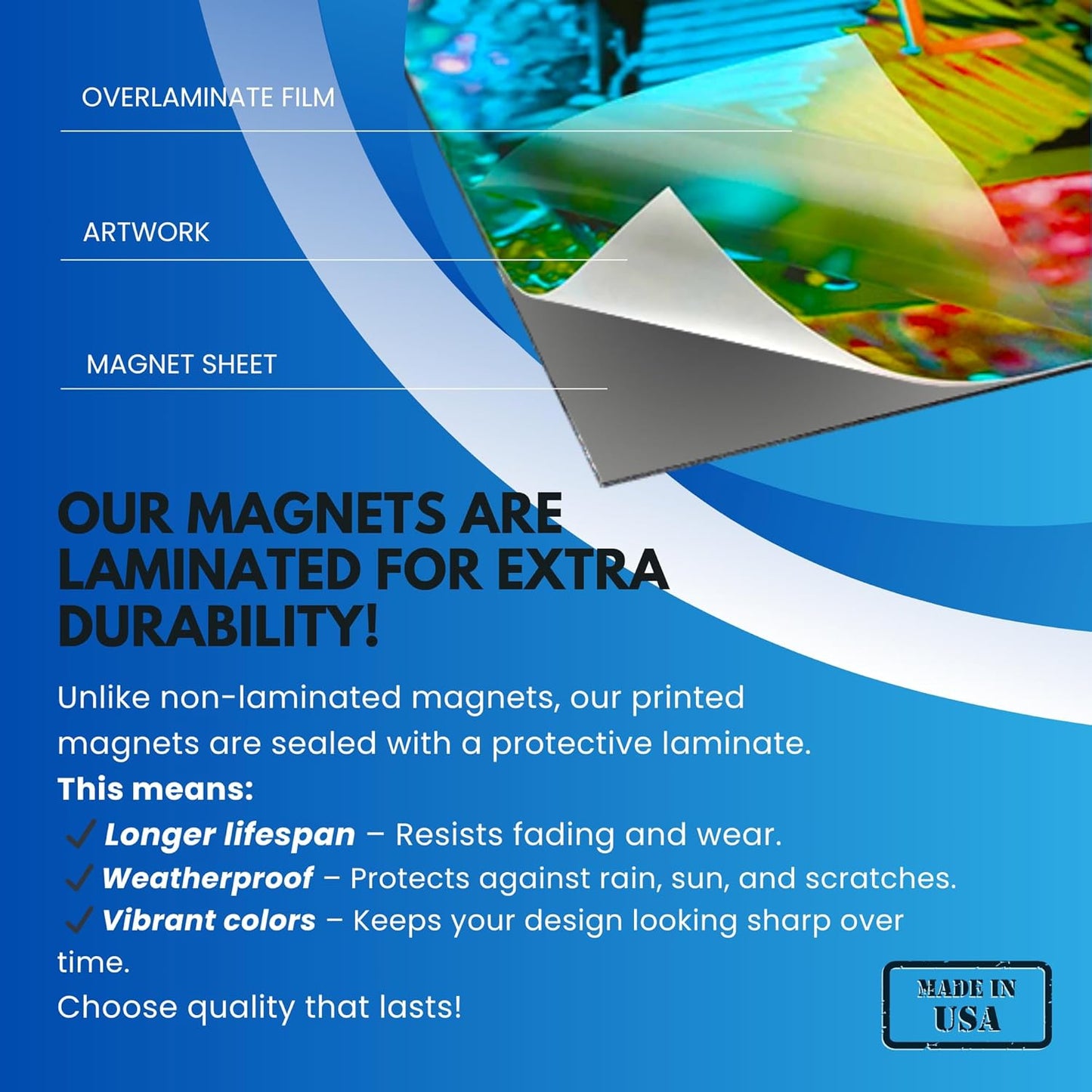 2 Pack (16in x 24in) Custom Car Magnets for Business - Personalized Magnetic Signs for Vehicles and Fridge. Custom Magnetic Signs for Cars, and Magnetic Solutions for Business Promotion